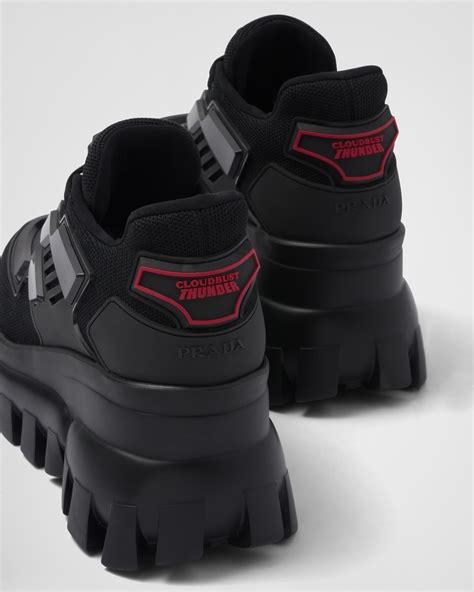 prada black cloudbust high|prada cloudbust men's black.